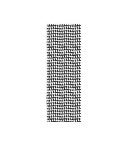 Dalyn Indoor/Outdoor Hinton HN1 Black Washable 2'3" x 10' Rug