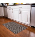 Dalyn Indoor/Outdoor Hinton HN1 Chocolate Washable 1'8" x 2'6" Rug
