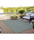 Dalyn Indoor/Outdoor Hinton HN1 Green Washable 8' x 10' Rug