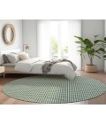 Dalyn Indoor/Outdoor Hinton HN1 Green Washable 4' x 4' Rug