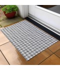 Dalyn Indoor/Outdoor Hinton HN1 Grey Washable 1'8" x 2'6" Rug