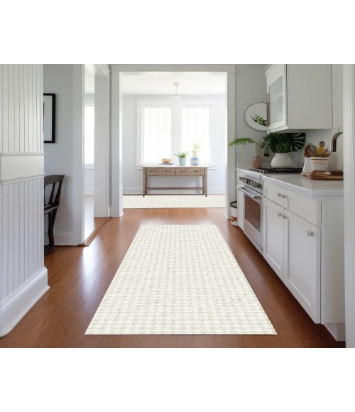 Dalyn Indoor/Outdoor Hinton HN1 Linen Washable 2'3" x 10' Rug