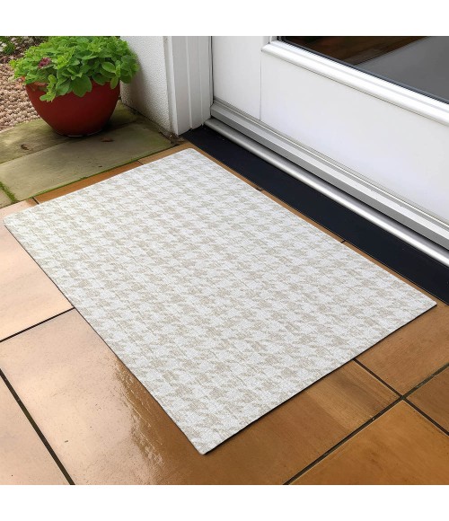 Dalyn Indoor/Outdoor Hinton HN1 Linen Washable 1'8" x 2'6" Rug