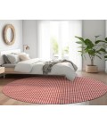 Dalyn Indoor/Outdoor Hinton HN1 Red Washable 6' x 6' Rug