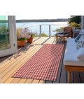 Dalyn Indoor/Outdoor Hinton HN1 Red Washable 2'3" x 10' Rug