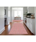 Dalyn Indoor/Outdoor Hinton HN1 Red Washable 2'3" x 10' Rug