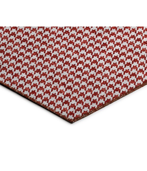 Dalyn Indoor/Outdoor Hinton HN1 Red Washable 2'3" x 10' Rug