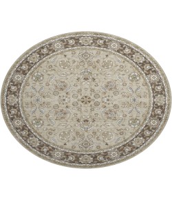 Dalyn Luxury Washable Hatay HY1 Beige 8' x 8' Round Rug