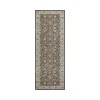 Dalyn Luxury Washable Hatay HY1 Chocolate 2'3" x 7'6" Runner Rug