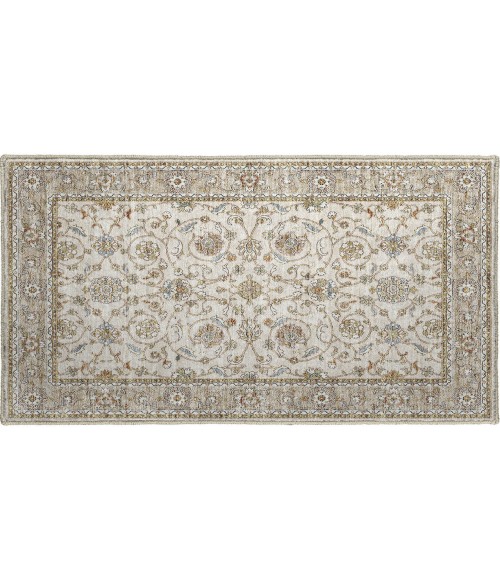 Dalyn Luxury Washable Hatay HY1 Ivory 1'8" x 2'6" Rug