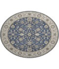 Dalyn Luxury Washable Hatay HY1 Navy 8' x 8' Round Rug