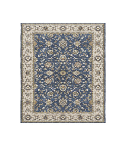 Dalyn Luxury Washable Hatay HY1 Navy 8' x 10' Rug
