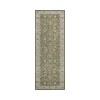 Dalyn Luxury Washable Hatay HY1 Olive 2'3" x 7'6" Runner Rug