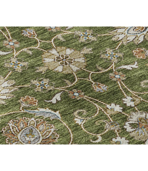 Dalyn Luxury Washable Hatay HY1 Olive 2'6" x 3'10" Rug