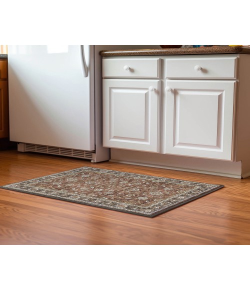 Dalyn Luxury Washable Hatay HY1 Paprika 1'8" x 2'6" Rug
