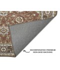 Dalyn Hatay Rug Dalyn Luxury Washable Hatay HY1 Paprika 9' x 12' Rug