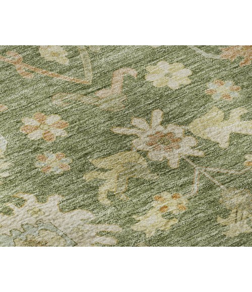 Dalyn Luxury Washable Hatay HY2 Aloe 8' x 8' Round Rug
