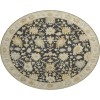 Dalyn Luxury Washable Hatay HY2 Black 8' x 8' Round Rug