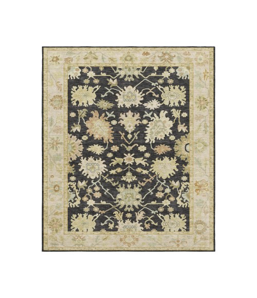 Dalyn Hatay Rug Dalyn Luxury Washable Hatay HY2 Black 10' x 14' Rug