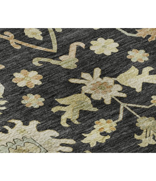 Dalyn Hatay Rug Dalyn Luxury Washable Hatay HY2 Black 10' x 14' Rug