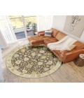 Dalyn Luxury Washable Hatay HY2 Chocolate 8' x 8' Round Rug