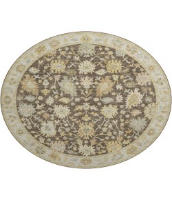Dalyn Luxury Washable Hatay HY2 Chocolate 8' x 8' Round Rug