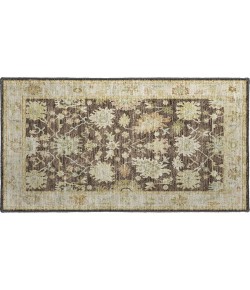 Dalyn Luxury Washable Hatay HY2 Chocolate 1'8" x 2'6" Rug