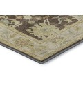 Dalyn Luxury Washable Hatay HY2 Chocolate 8' x 8' Round Rug