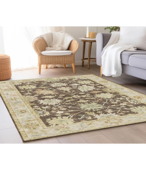 Dalyn Hatay Rug Dalyn Luxury Washable Hatay HY2 Chocolate 10' x 14' Rug