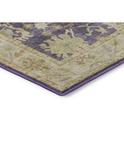Dalyn Luxury Washable Hatay HY2 Eggplant 10' x 14' Rug