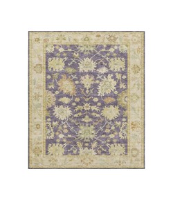 Dalyn Luxury Washable Hatay HY2 Eggplant 10' x 14' Rug
