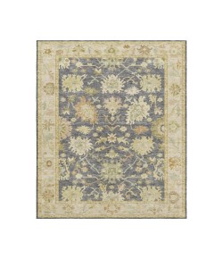 Dalyn Luxury Washable Hatay HY2 Gray 8' x 10' Rug