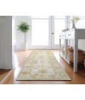 Dalyn Luxury Washable Hatay HY2 Ivory 2'3" x 7'6" Runner Rug