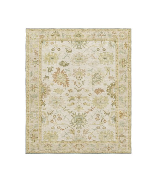 Dalyn Luxury Washable Hatay HY2 Ivory 8' x 10' Rug