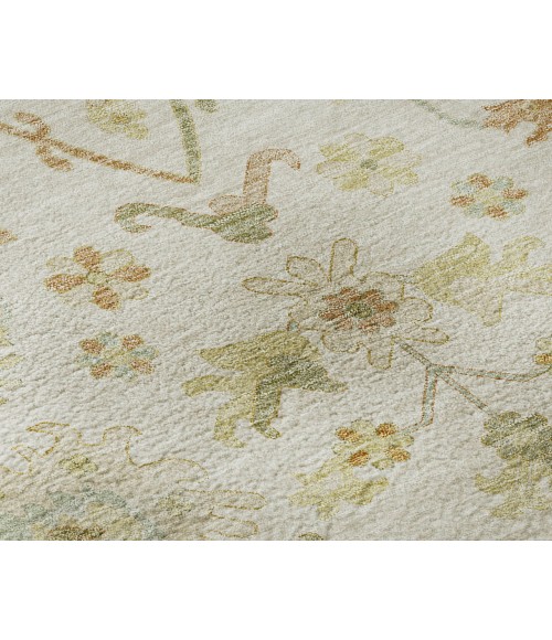 Dalyn Luxury Washable Hatay HY2 Ivory 8' x 10' Rug