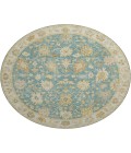 Dalyn Luxury Washable Hatay HY2 Teal 8' x 8' Round Rug