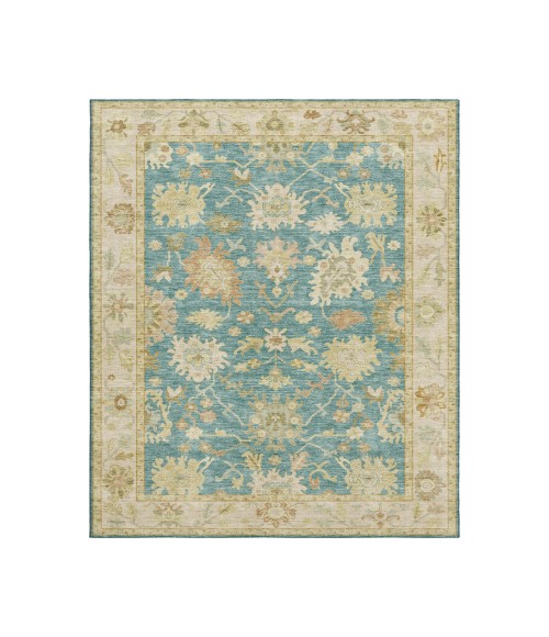 Dalyn Luxury Washable Hatay HY2 Teal 2'6" x 3'10" Rug