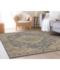 Dalyn Luxury Washable Hatay HY3 Charcoal 2'6" x 3'10" Rug