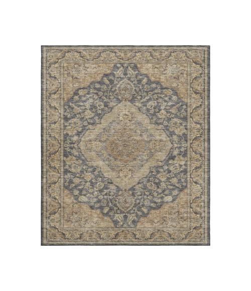 Dalyn Luxury Washable Hatay HY3 Charcoal 2'6" x 3'10" Rug