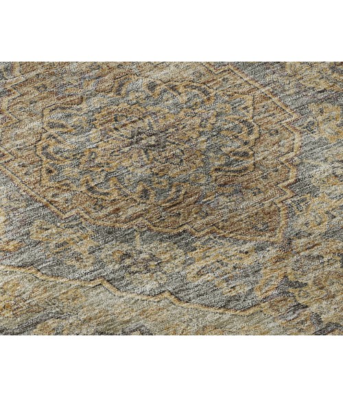 Dalyn Luxury Washable Hatay HY3 Charcoal 2'6" x 3'10" Rug