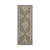 Dalyn Luxury Washable Hatay HY3 Chocolate 2'3" x 7'6" Runner Rug