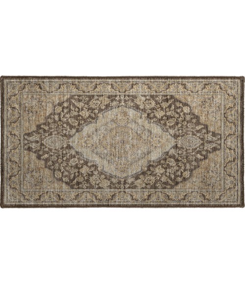 Dalyn Luxury Washable Hatay HY3 Chocolate 1'8" x 2'6" Rug