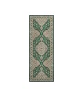 Dalyn Luxury Washable Hatay HY3 Emerald 2'3" x 7'6" Runner Rug