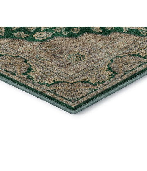 Dalyn Luxury Washable Hatay HY3 Emerald 2'6" x 3'10" Rug