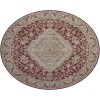 Dalyn Luxury Washable Hatay HY3 Garnet 8' x 8' Round Rug