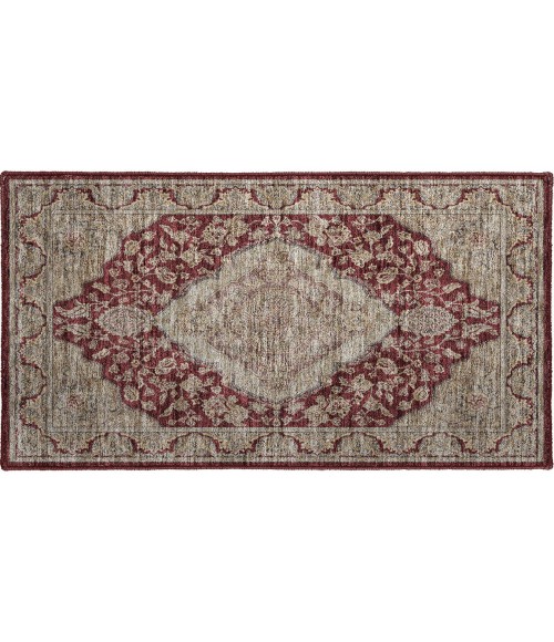 Dalyn Luxury Washable Hatay HY3 Garnet 1'8" x 2'6" Rug