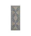 Dalyn Luxury Washable Hatay HY3 Navy 2'3" x 7'6" Runner Rug
