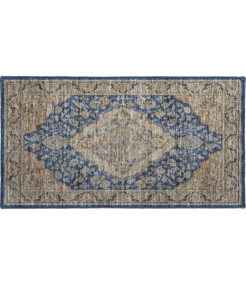 Dalyn Luxury Washable Hatay HY3 Navy 1'8" x 2'6" Rug
