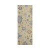 Dalyn Luxury Washable Hatay HY4 Gold 2'3" x 7'6" Runner Rug