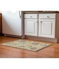 Dalyn Luxury Washable Hatay HY4 Gold 1'8" x 2'6" Rug